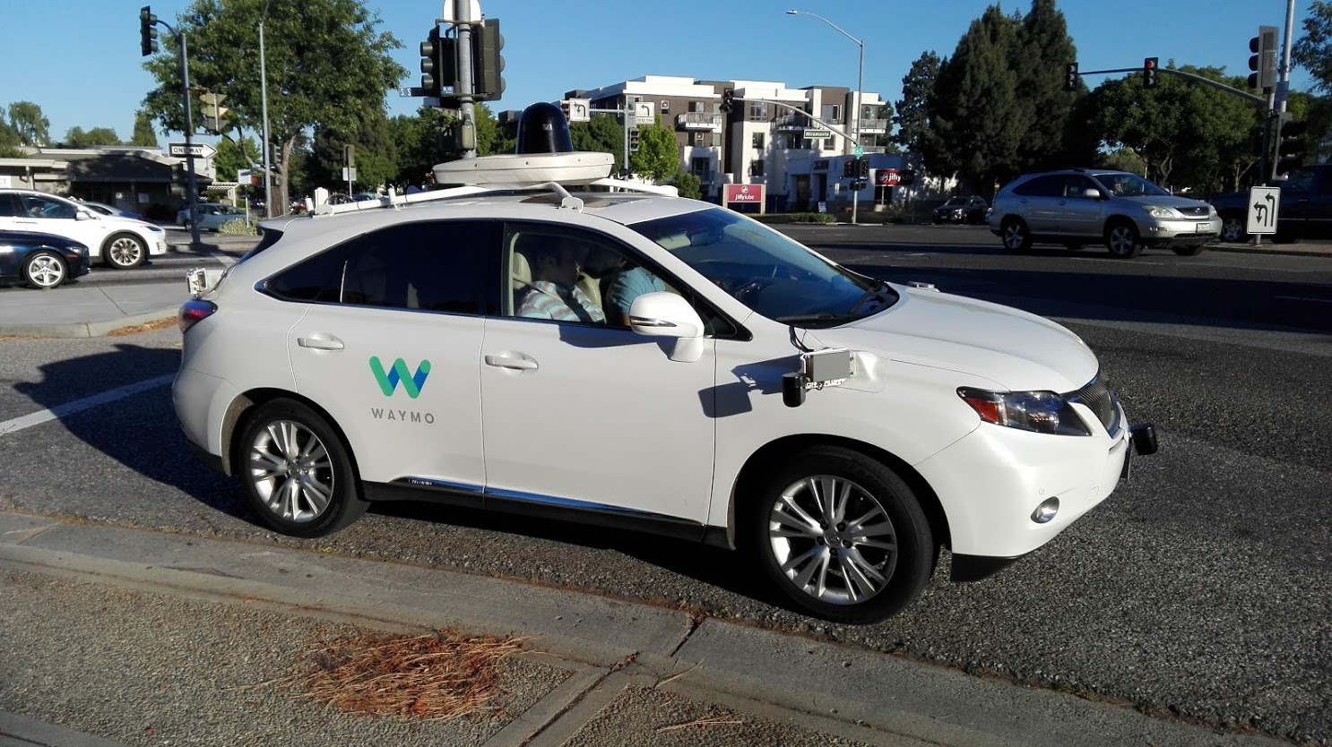 Geek Cat - Waymo autonomiczne samochody google mountain view dolina krzemowa
